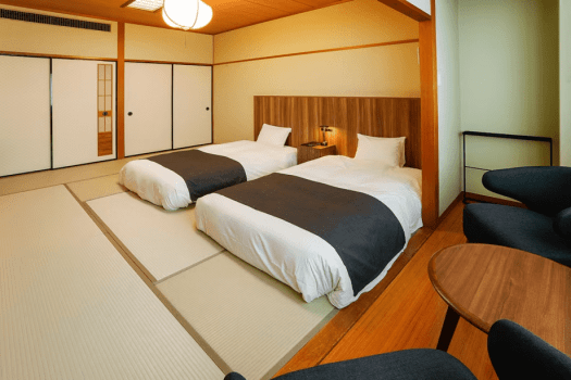 【京都・烟河（けぶりかわ）】コンフォート和ツイン（定員2名～4名）