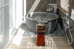 【京都・烟河（けぶりかわ）】露天風呂（プライベートサウナ）付スーペリア～PREMIUM comfort～（定員2～3名）露天風呂は天然温泉ではありません