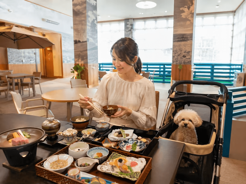 ワンちゃんと一緒にお食事!1泊2食付【花籠料理】料理長厳選の食材を使ったプレミアム逸品料理 ワンちゃんと一緒にお食事!1泊2食付【花籠料理】料理長厳選の食材を使ったプレミアム逸品料理