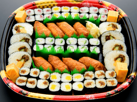 巻物盛り合わせ　葵　3,300円（税込）