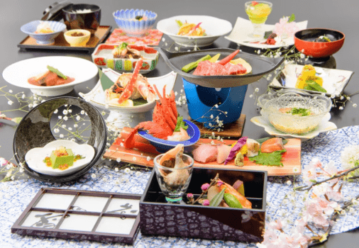 ～日帰り会食【汐の膳】～しおのぜん～ 仙台牛陶板焼・季節の釜飯付き　～個室４時間利用・入浴付き～