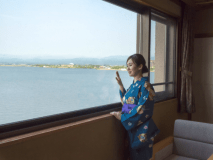 お部屋はすべてレイクビュー。