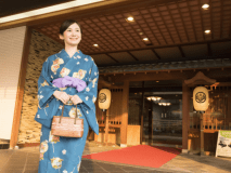 かのや光楽苑は片山津温泉の中心街へも歩いてすぐ♪