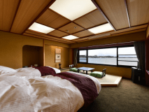 【501号室】源泉かけ流し展望半露天風呂付客室