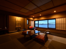 【601号室】源泉かけ流し展望半露天風呂付客室