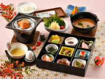 自家製温泉玉子付き和朝食イメージ