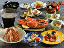 ずわいがに約1.7杯相当使用！かに会席