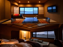 源泉かけ流し半露天風呂付き客室は、和室・和洋室の2タイプございます。