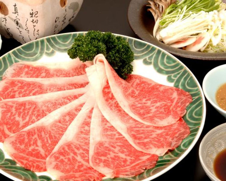 【地産地消】こだわりの霜降り■信州牛１2０ｇ■しゃぶしゃぶプラン