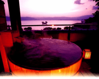 【インターネット限定価格！】天然温泉100％　諏訪湖と星空を一望♪展望露天風呂付客室プラン