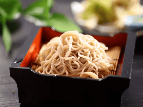 好評の自家製信州蕎麦