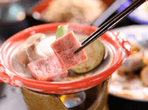 料理一例【信州プレミアム牛】