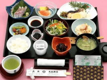朝食メニュー（和食のセットメニュー）