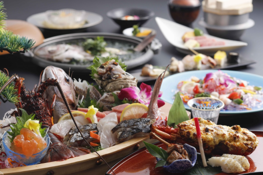 ★プレ創業60周年記念★5000円クーポン付！【高層階アウトドアルーム／温泉露天付客室x海女笛会席】