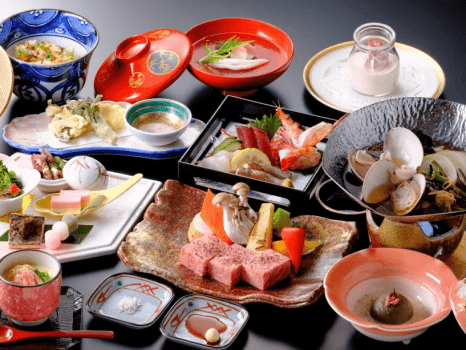 *【雅の膳・黒毛和牛ステーキ付】