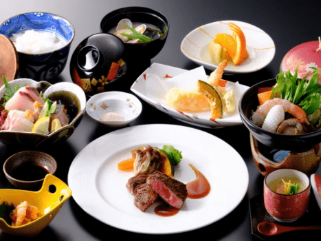 *少量美食会席(一例) *少量美食会席(一例)