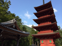 身延山五重塔
