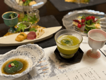 2025.5月 深緑の季節　
田中屋の一番人気 ＜創作精進会席＞