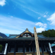 朝のお勤めが行われる ＜身延山久遠寺　本堂＞