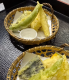 創作精進会席 ＜旬野菜の天婦羅＞（一例）
