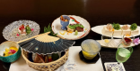 暑い季節にはサッパリと！ 田中屋特製 夏の身延会席（一例）