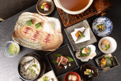旬の食材を使った料理長特選懐石料理 ※お料理は一例です。 旬の食材を使った料理長特選懐石料理 ※お料理は一例です。