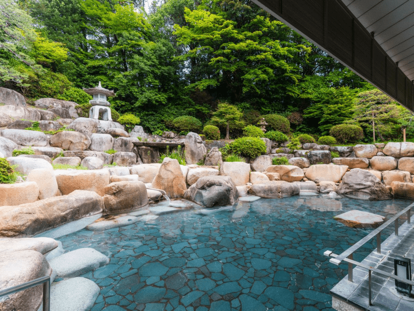神話の湯　露天風呂