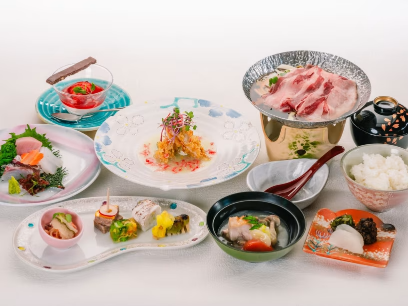 【春】山陰の旬食材を使用！春の創作会席プラン（※画像はイメージです）