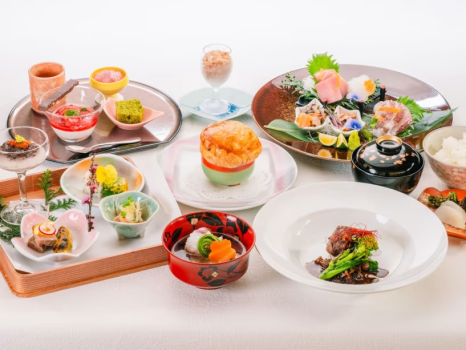 【春】長生閣流・春の和洋コース★日本を代表する料理人“熊谷喜八”氏監修の一皿付き（※画像はイメージです）