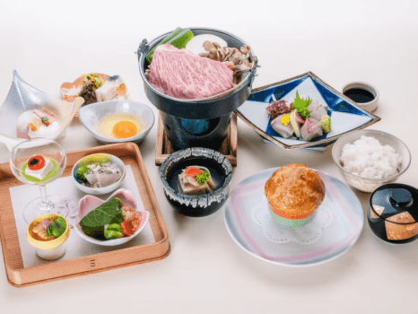 【春】島根和牛・日本を代表する料理人&ldquo;熊谷喜八&rdquo;氏監修の一皿付き☆ワンランク上の春の会席（※画像はイメージです）