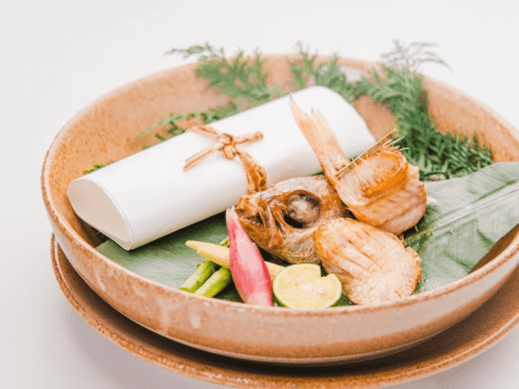 赤い宝石　のどぐろ奉書焼き