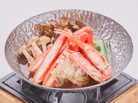 境港紅ズワイ蟹小鍋仕立て