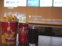 ホームシアタールームは「ポップコーン」と「コーラ」付き★