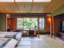 ＜禁煙＞プレミアム和ベッド12.5畳 ～Garden View～