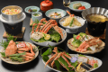 *【タグ付き活松葉蟹会席】タグ付き松葉蟹を贅沢に。茹で・焼き・蟹しゃぶなど蟹尽くし *【タグ付き活松葉蟹会席】タグ付き松葉蟹を贅沢に。茹で・焼き・蟹しゃぶなど蟹尽くし
