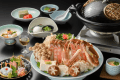*【かにすき鍋コース】料理イメージ *【かにすき鍋コース】料理イメージ