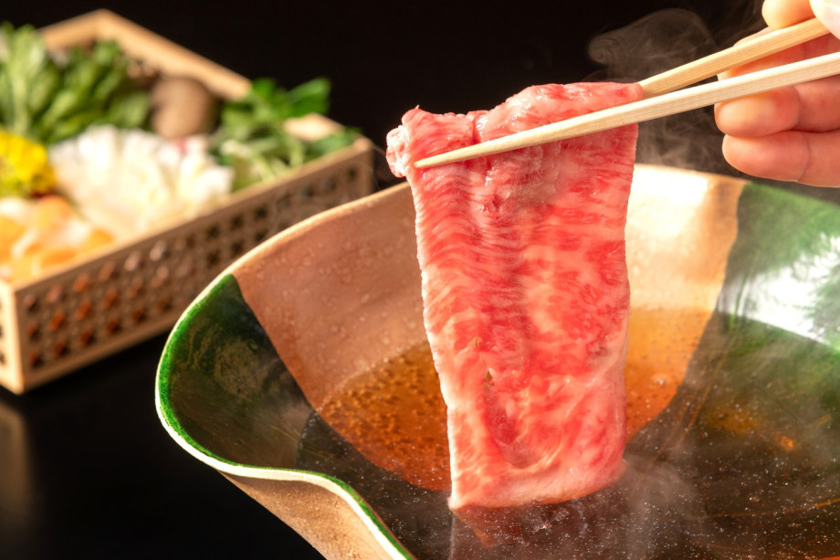 Ａ５認証近江牛しゃぶを秘伝出汁で愉しむ会席（イメージ）