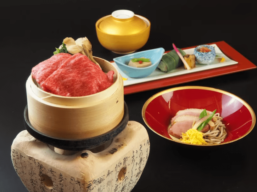 【10名様からの団体プラン/ご昼食】近江牛セイロ蒸し会席