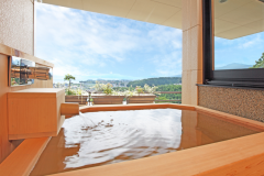 전망이 자랑인 노천탕 딸린 일본식 객실 ‘별의 물방울’ 전망이 자랑인 노천탕 딸린 일본식 객실 ‘별의 물방울’