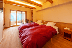 露天風呂付客室「エグゼクティブ里山ツイン（エコノミータイプ）」