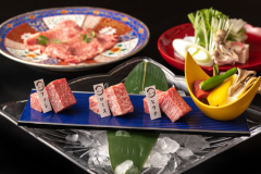 創作近江牛料理を楽しむ…特選近江牛会席(イメージ)