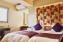 露天風呂付客室エグゼクティブ里山ツイン（モデレートタイプ/リファルーム）一例