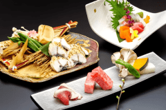 鰻のじゅんじゅん鍋＆近江牛陶板焼きがメインの春会席（イメージ）