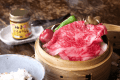 Day trip lunch - Enjoy a special Japanese lunch at a cafe with a spectacular view of Lake Biwa - [Lake View Beef Steamed in a Bamboo Steamer Lunch]