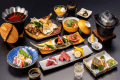 鰻のじゅんじゅん鍋＆近江牛陶板焼きがメインの季節会席（夏のイメージ）