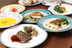 シェフ自慢の洋食コース（一例）