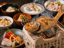 【期間限定　ノドグロ炭火塩焼き】パリっとした皮目とふんわりとした身のコントラスト！数量限定特別膳