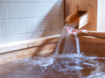 【禁煙】檜風呂付和洋室