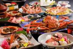 【松葉蟹　厳選プレミアムコース】贅を極めるタグ付き松葉蟹約８００ｇを２匹使用の最高級プラン！