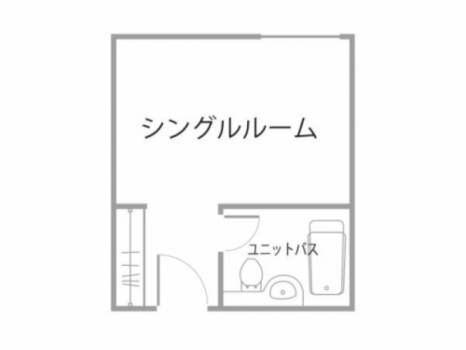 【禁菸】可一覽津輕富士「岩木山」的半雙人床洋室（半雙人床）